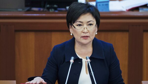 КР вице-премьер-министри Гульмира Кудайбердиева. Архив - Sputnik Кыргызстан