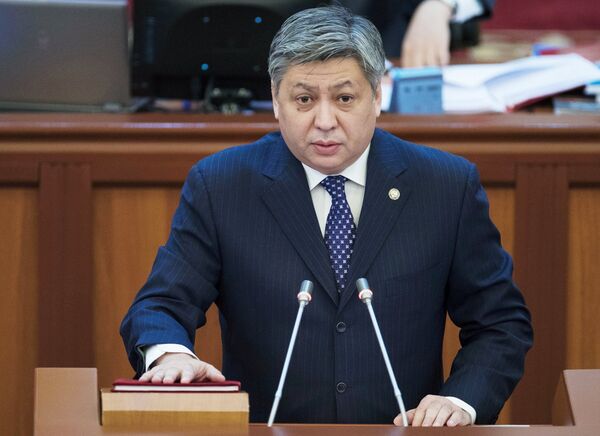 Министр иностранных дел Эрлан Абдылдаев  - Sputnik Кыргызстан