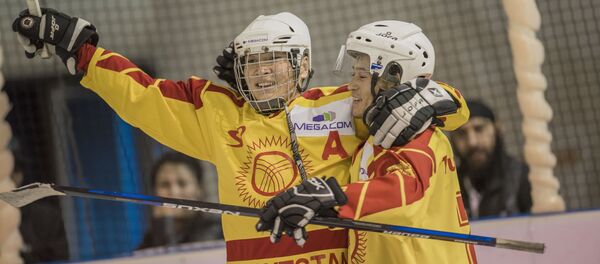 Кубок вызова Азии по хоккею с шайбой в Бишкеке Кубок вызова Азии по хоккею с шайбой в Бишкеке - Sputnik Кыргызстан