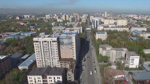 Бишкек, который строится: кадры, от которых кружится голова - Sputnik Кыргызстан