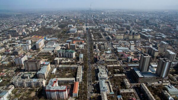 Вид на проспекты Чуй и Дэн Сяопина города Бишкек. Архивное фото - Sputnik Кыргызстан