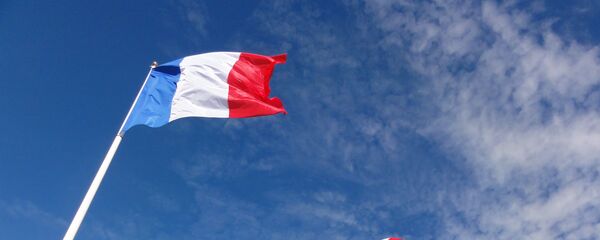 Национальный флаг Франции на флагштоке. Архивное фото - Sputnik Кыргызстан