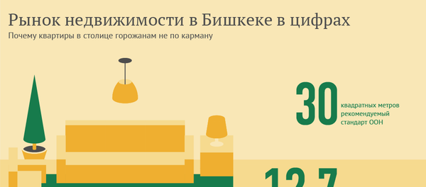 Рынок недвижимости в Бишкеке в цифрах - Sputnik Кыргызстан