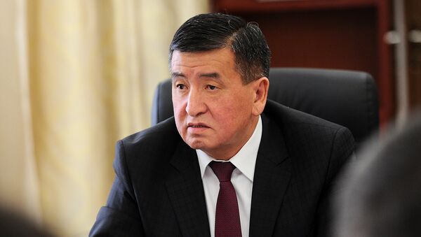Премьер-министр Сооронбай Жээнбеков. Архивное фото - Sputnik Кыргызстан