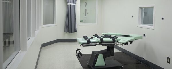 Комната для исполнения смертной казни инъекцией в США. Архивное фото - Sputnik Кыргызстан