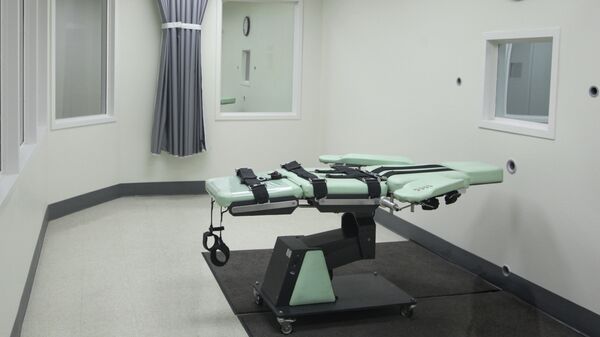 Комната для исполнения смертной казни инъекцией в США. Архивное фото - Sputnik Кыргызстан