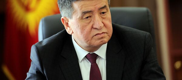 Премьер-министр Сооронбай Жээнбеков. Архив - Sputnik Кыргызстан