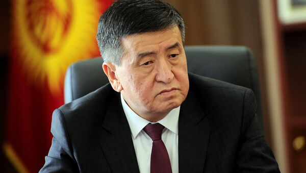 Кыргызстандын премьер-министри Сооронбай Жээнбеков. Архив - Sputnik Кыргызстан