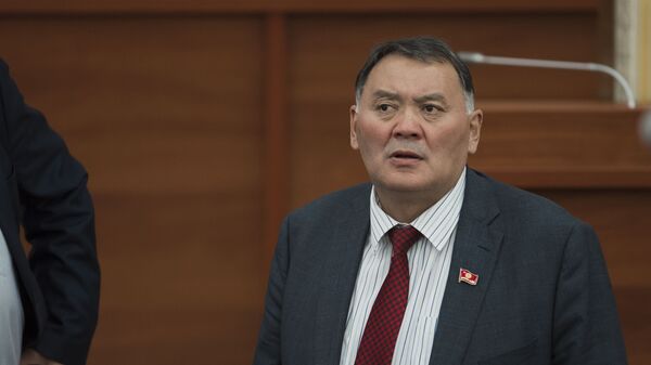 Депутат Камчыбек Жолдошбаев. Архивное фото - Sputnik Кыргызстан