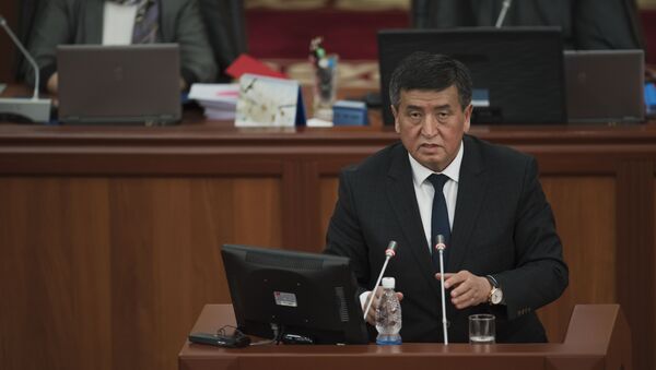 Премьер-министрликке талапкер Сооронбай Жээнбеков - Sputnik Кыргызстан