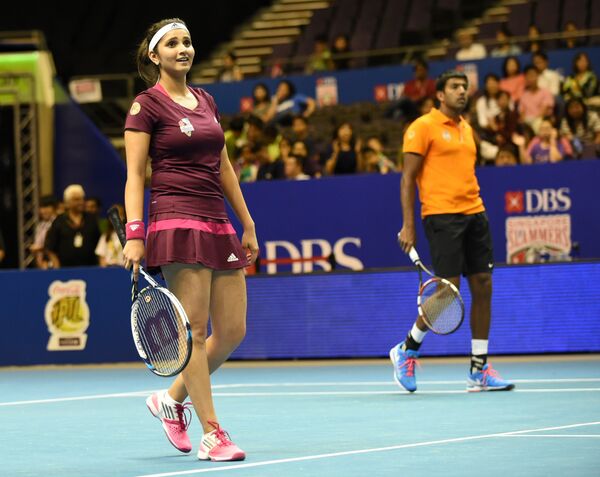 Индийская теннисистка Саня Мирза — единственная теннисистка в рейтинге журнала Time - Sputnik Кыргызстан