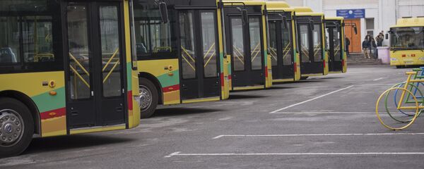 Новые автобусы. Архивное фото - Sputnik Кыргызстан