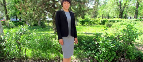 Мастер спорта международного класса по женской борьбе Айсулуу Тыныбекова - Sputnik Кыргызстан