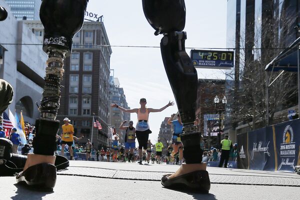 Бостонский марафон в США - Sputnik Кыргызстан