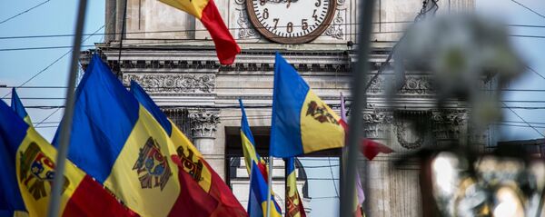 Акция протеста оппозиции в Кишиневе. Архивное фото - Sputnik Кыргызстан