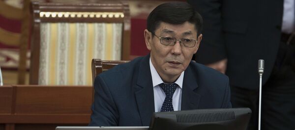 Чүй облусундагы өкүлчүлүгүнүн аппарат жетекчиси Молдакун Абдылдаев. Архив - Sputnik Кыргызстан