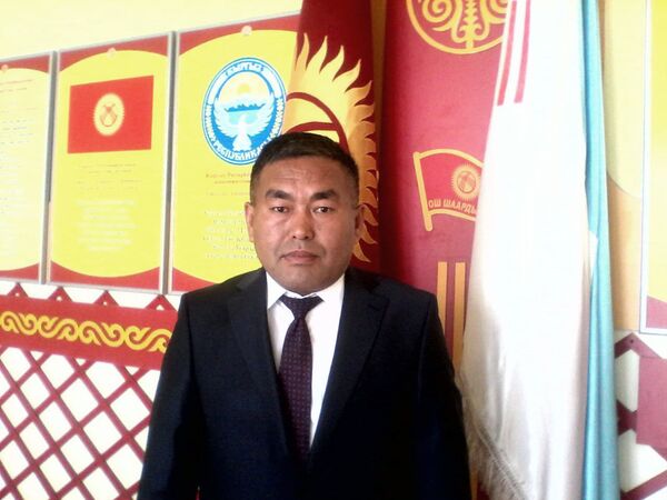 Председателем Ошского городского кенеша, депутат от фракции СДПК Данияр Ормонов. Архивное фото - Sputnik Кыргызстан