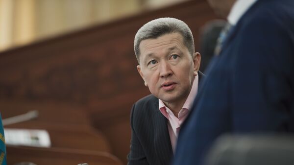 Экс-депутат парламента Джаныбек Бакчиев. Архивное фото - Sputnik Кыргызстан