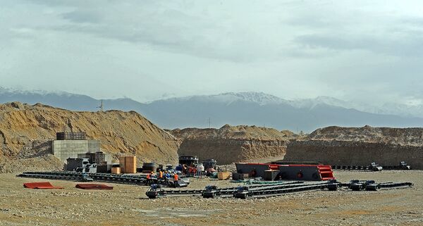 Ход строительства автодороги Балыкчи-Чолпон-Ата-Корумду - Sputnik Кыргызстан