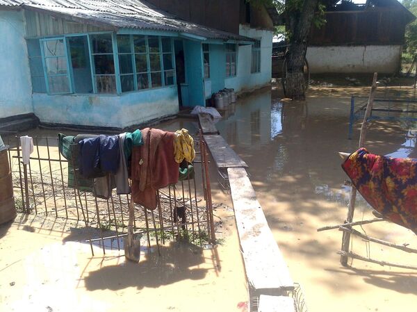 Последствия селя в Базар-Коргоне - Sputnik Кыргызстан