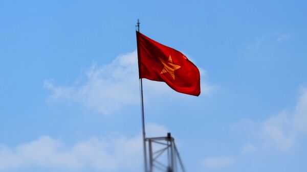 Флаг Вьетнама. Архивное фото  - Sputnik Кыргызстан