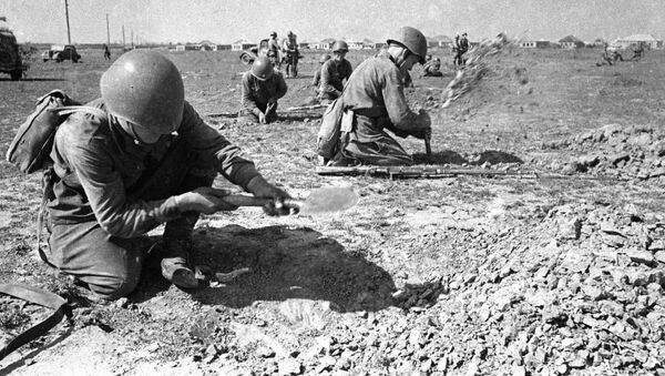 Солдаты Великой Отечественной Войны. Архивное фото - Sputnik Кыргызстан