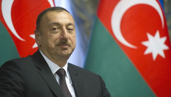 Азербайжандын президенти Илхам Алиев. Архив - Sputnik Кыргызстан