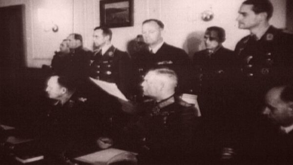 Гитлеровская Германия капитулировала. Съемки 9 мая 1945 года - Sputnik Кыргызстан