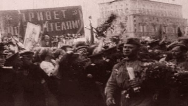 Долгожданный День Победы. Съемки 9 мая 1945 года - Sputnik Кыргызстан