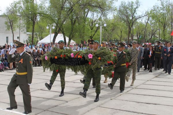 Празднование 71-й годовщины Победы в ВОВ в Нарыне - Sputnik Кыргызстан