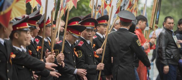 Акция Бессмертный полк в Бишкеке - Sputnik Кыргызстан