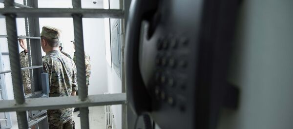 Түзөтүү колониясында туруктуу телефон. Архив - Sputnik Кыргызстан
