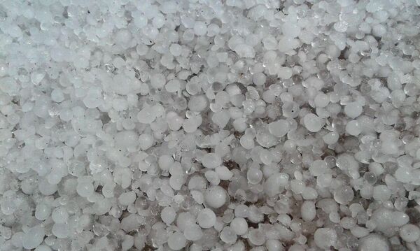 Последствия града в Таласской области - Sputnik Кыргызстан