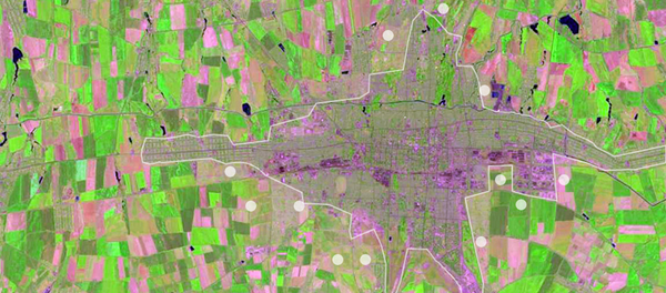 Как вырос Бишкек за 26 лет Как вырос Бишкек за 26 лет - Sputnik Кыргызстан