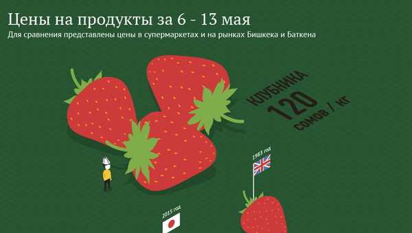 Цены на продукты за 6 - 13 мая - Sputnik Кыргызстан