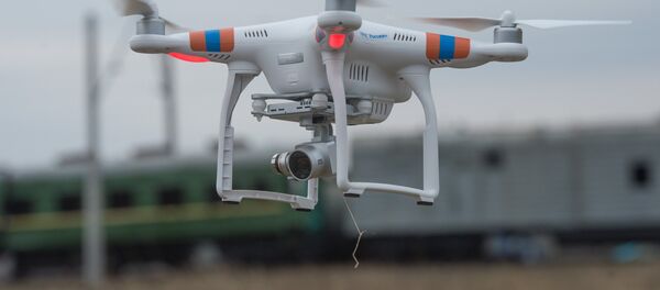 Беспилотный летательный аппарат(квадрокоптер). Архивное фото - Sputnik Кыргызстан