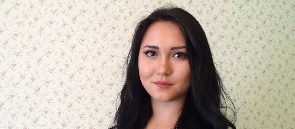 Журналист Асель Минбаева. Архивное фото - Sputnik Кыргызстан