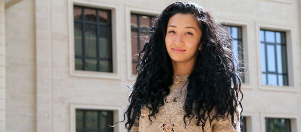 Тайбоксер Шахриза Халилова. Архивное фото - Sputnik Кыргызстан