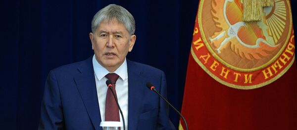 Президент Алмазбек Атамбаев. Архив - Sputnik Кыргызстан