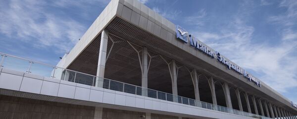 Здание Международного аэропорта Манас. Архивное фото - Sputnik Кыргызстан