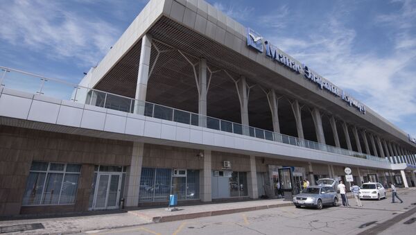 Здание Международного аэропорта Манас. Архивное фото - Sputnik Кыргызстан