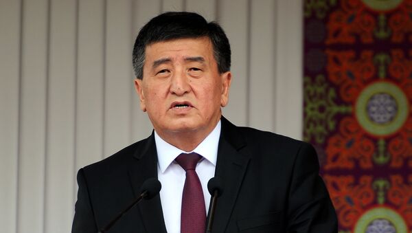 Премьер-министр Кыргызстана Сооронбай Жээнбеков - Sputnik Кыргызстан