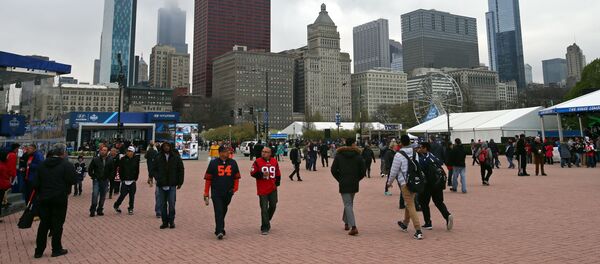 Чикаго шаарына көрүнүш. Архив - Sputnik Кыргызстан