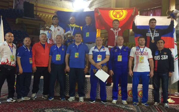 Участники чемпионата мира по греко-римской и вольной борьбе среди глухих спортсменов - Sputnik Кыргызстан