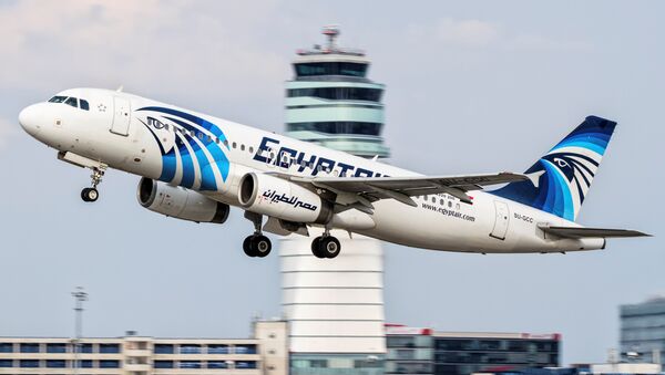 Самолет авиакомпании EgyptAir. Архивное фото - Sputnik Кыргызстан