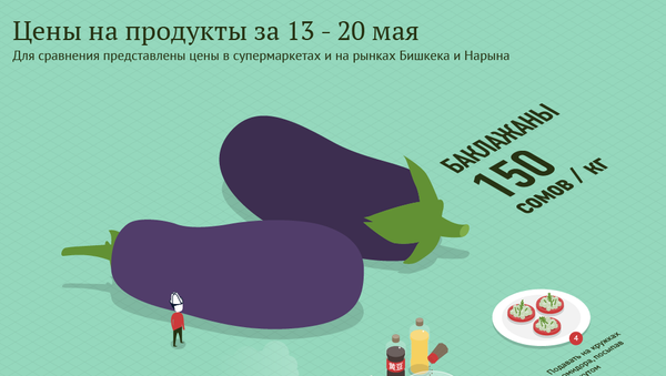 Цены на продукты за 13 - 20 мая - Sputnik Кыргызстан
