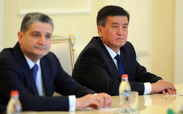 Премьер-министр КР Сооронбай Жээнбеков в очередном заседании Евразийского межправительственного совета в городе Ереван - Sputnik Кыргызстан