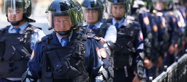 Казакстандын полиция кызматкерлери. Архив - Sputnik Кыргызстан