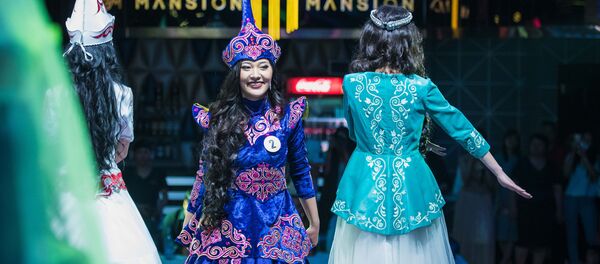 Участница конкурса красоты Мисс Мира из Кыргызстана Екатерина Заболотнова. Архивное фото - Sputnik Кыргызстан