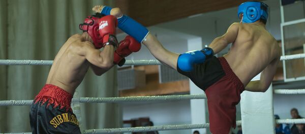 Соревнование по кикбоксингу в Бишкеке Соревнование по кикбоксингу в Бишкеке - Sputnik Кыргызстан